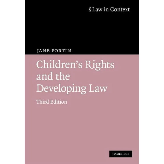 Law in Context: Children's Rights and the Developing Law (Paperback)