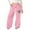 Pink, variant on XEGLSBU Girls Pants Size 8-9 Girl's Baggy Sweatpants Lightweight Straight Leg Athletic Pants with Pockets Beige Size 12-13 Years