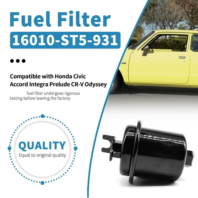Filtro De Combustible De Coche 16010-st5-931 16010-st5-e02 P | Meses Sin Interés