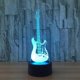 thumbnail image 5 of Creative Guitar 3D Night Light, USB Plug-in Bedroom Children's Room Table Lamp Night Light, 5 of 5