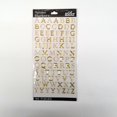 thumbnail image 3 of (2 pack) Sticko Small Goudy Gold Foil Alphabet Stickers, 86 Pieces, 3 of 3
