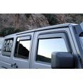 thumbnail image 2 of EGR 575155 In-Channel Slimline Window Visor, 4 Pc F/R, Black, Vehicle Specific, 2 of 3