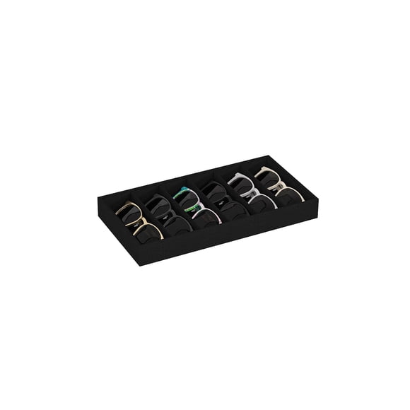 Bandeja Organizador para Lentes de Sol Ausalivan para Múltiples Anteojos Negra