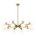 thumbnail image 3 of Z-Lite 494-20MB Artemis 20 Light 42" Wide Chandelier - Black, 3 of 7