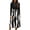 C-Black Stripe, variant on Fall Dresses for Women Long Sleeve Crewneck Ribbed Casual Dress Ladies Floral Print Midi Dresses with Pockets