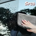 thumbnail image 2 of SEARCHI Thickened  Cleaning Cloth Fiber Microfiber Cleaning Cloth Absorbent No  Reusable Cleaning Rag All-Purpose Microfiber Towels, Glass Windows Mirrors,5PCS, 2 of 5