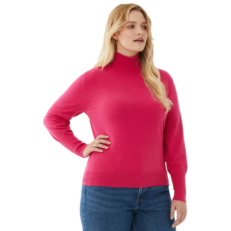 Turtleneck sweater clearance walmart