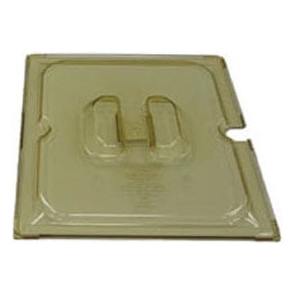 Vollrath Super Pan 3 High Heat Lid, 1/2 Size, Slotted, Amber