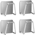 thumbnail image 1 of 4 Pcs Porte-Éponge, Support d'Évier de Cuisine Durable et Imperméable, 1 of 4