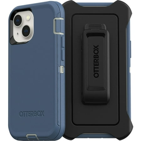 OtterBox Defender Rugged Carrying Case Apple iPhone 13 mini, iPhone 12 mini Smartphone, Fort Blue