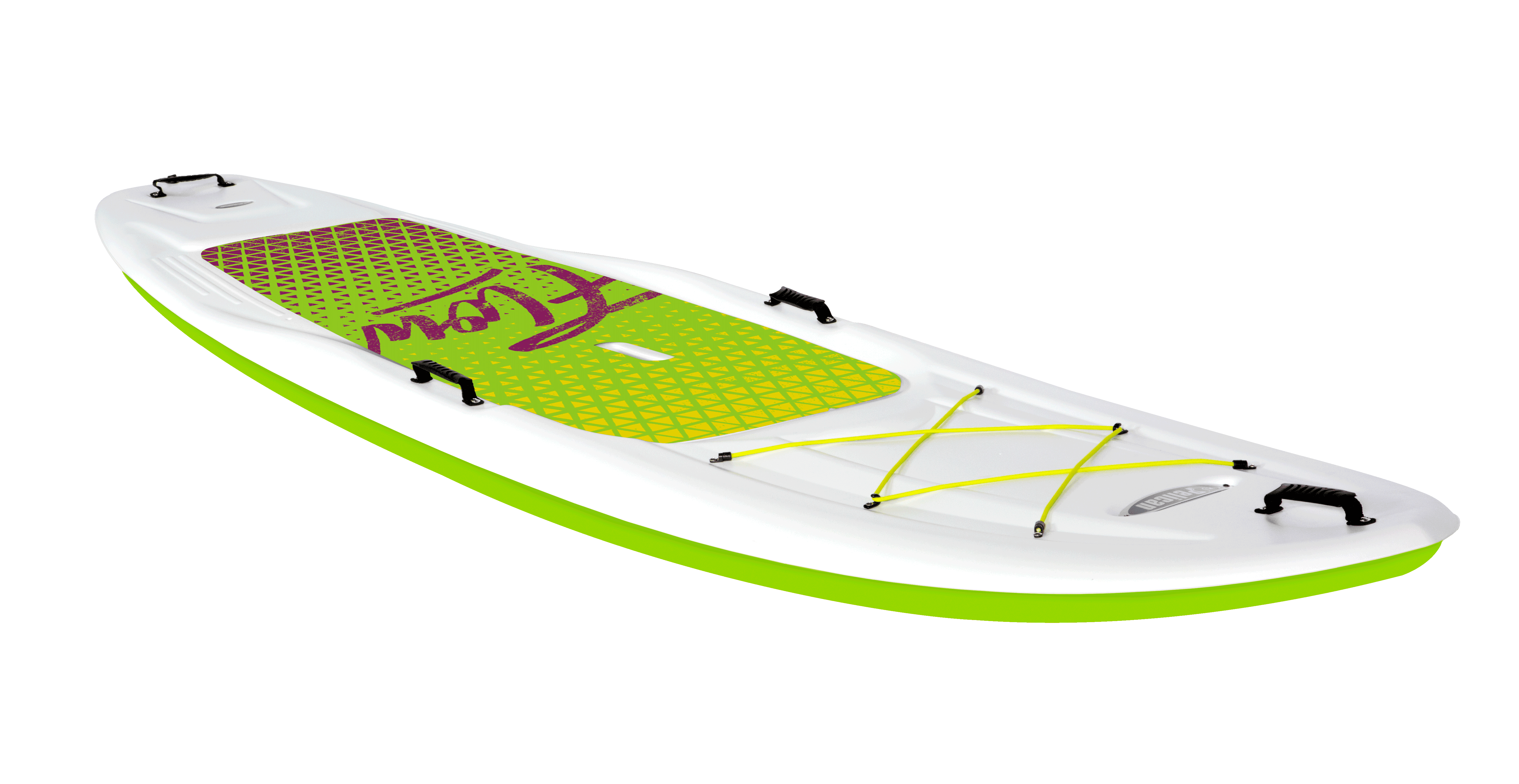 Pelican Stand up Hardshell StandUp Paddleboard SUP BOARD FLOW 106 White Lime
