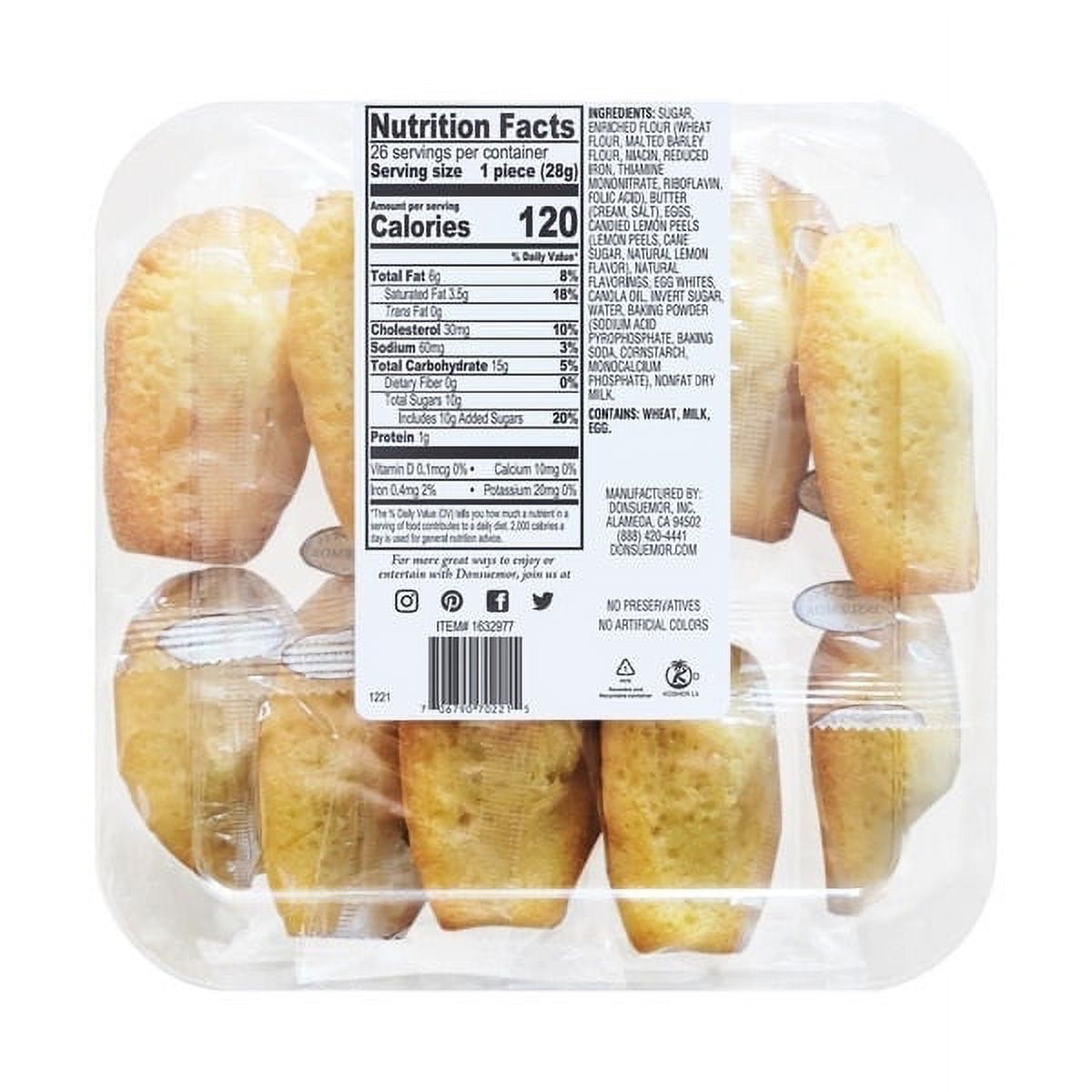 Update more than 124 madeleine cake calories best in.eteachers