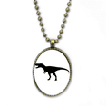 thumbnail image 1 of Miniature Dinosaure Os Collier Chaîne Vintage Perle Pendentif Bijoux Collection, 1 of 3