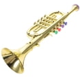 thumbnail image 1 of Interesante juguete de trompeta para niños, instrumento musical, suministros para fiestas, regalos de cumpleaños para niños pequeños y adolescentes., 1 of 5