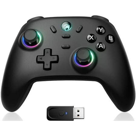 ECHTPower for PC/Switch2 Wireless Game Controller - Hall Effect Joystick 1000Hz