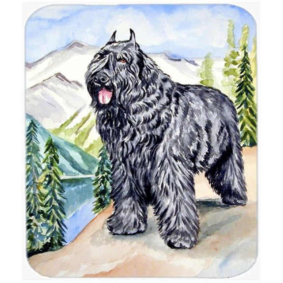 9.5 x 8 in. Bouvier des Flandres Mouse Pad, Hot Pad or Trivet