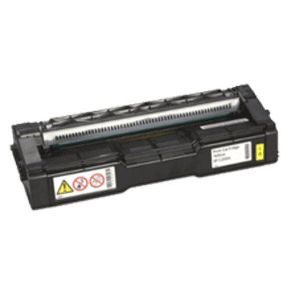 Zoomtoner Compatible RICOH 407656 (C252HA) Laser Toner Cartridge Yellow for Lanier SP C252