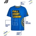 thumbnail image 4 of Pro Athlete Boys Athletic Shirts - Soft Cotton Blend Active Performance Short Sleeve Graphic Tees, 4 of 7