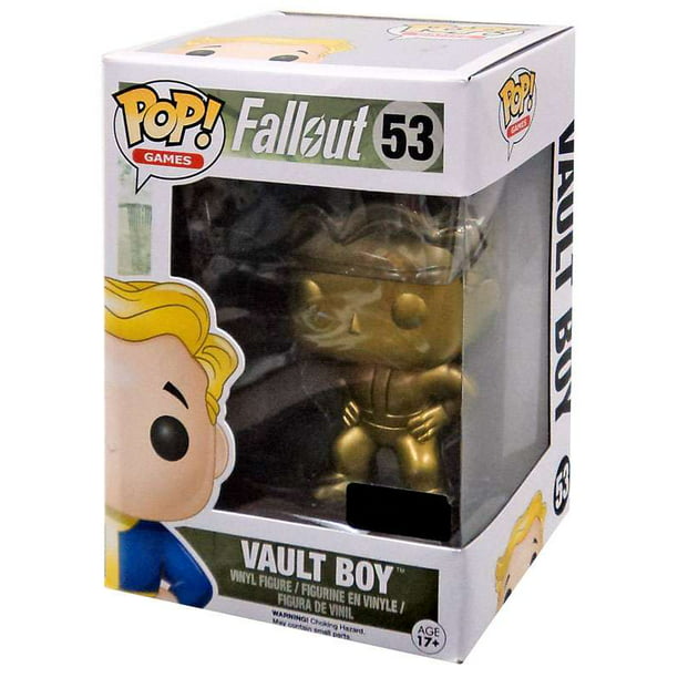 Funko - Figurine Fallout - Vault Boy Gold Exclu Pop 10cm - 0889698111287