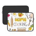 thumbnail image 2 of Pofeuu Home Cooking Print Laptop Carrying Case,13-15-Inch Laptop and Tablet, Sleek Design, Durable and Water-Repellent Fabric, Business Casual or School-15 inch, 2 of 8