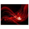 thumbnail image 1 of Designart Dark Red Vector Canvas Wall Art, 1 of 4