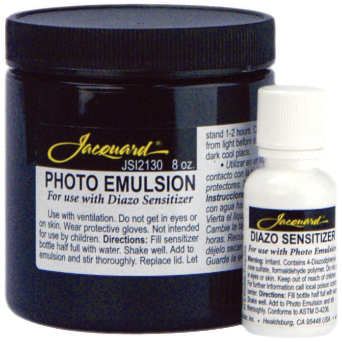 photo emulsion and sensitizer