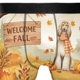 thumbnail image 4 of Welcome Fall Afghan Hound Cozy Autumn Field Pumpkins Golden Leaves All Over Print Boxer Briefs Underwear for Men Dad Dog Lover - 12013, 4 of 6