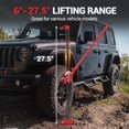thumbnail image 4 of EDTara Heavy-Duty Farm Jack with Ratcheting Off Road Bumper Jack w Safety Lock, 4 of 7