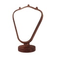 thumbnail image 3 of Expositor de collares, soporte para joyas, maniquí de collar con base de madera de moda para Blanco, 3 of 9