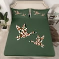thumbnail image 2 of Feelyou Camouflage Duck Twin Sheet Sets, Jungle Wildlife Bedding, 3 Pieces, 2 of 7