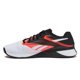 thumbnail image 3 of Zapatillas Reebok Nano X4 de cross training negras, blancas y naranjas, talle 10.5, 3 of 6