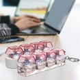 thumbnail image 4 of LED Light Up Keyboard Clicks Toy 4Key Keycap Tester Keychain For Anxiety Relief, 4 of 13