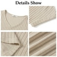 thumbnail image 4 of Shine Up Blouses for Women Casual V Neck Shirts Summer Sweaters Short Sleeve Tunic Tops, 4 of 5