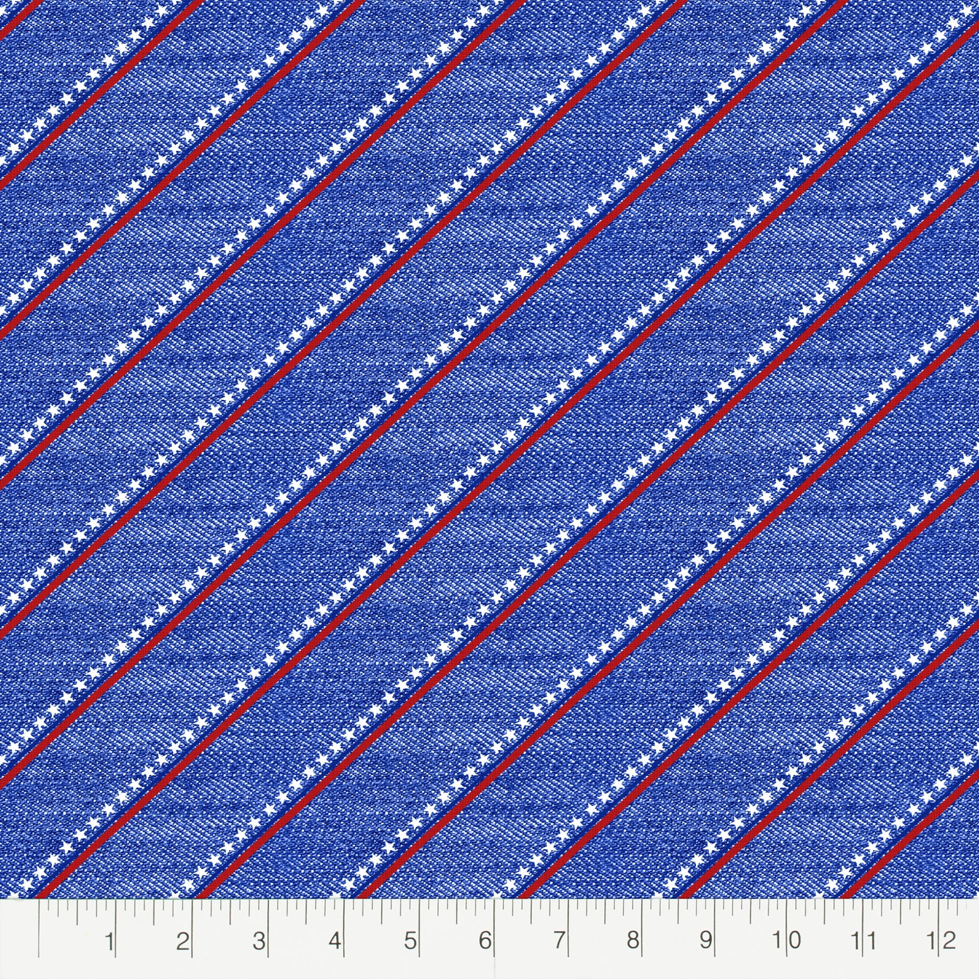 Create It 18"x21" Cotton Patriotic Precut Sewing & Craft Fabric Bundle, Multicolor 15 Piece