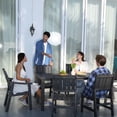 thumbnail image 4 of 5 Piece Outdoor Dining Set,Weather Patio Table and Chairs Furniture Set for Lawn Garden Backyard, 4 of 7