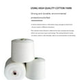 thumbnail image 3 of fashionhome 2mm Sewing Thread Sock Clothes Scarf Knitting sewing thread spool Weaving Cotton Line Spool 100 Meter Sewing Accessory, 3 of 9