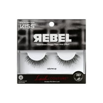 KISS Lash Couture Rebel Collection False Eyelashes, volume up, 1 Pair Strip Lashes