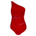 thumbnail image 4 of Womens Swimsuits Tummy Control One Piece Swimsuit Women's Swimsuit Sexy Mesh Hollow Out Bathing Suit For Beach Vacation Swimming Summer Swimwear Comfortable Swim Suit, 4 of 4