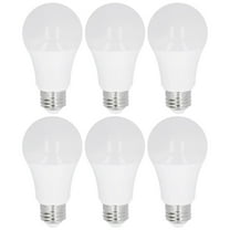 6PCS LED Bulb 7W 3000K 600LM E27 Base Light Bulb for Indoor Lighting 85‑265V Warm White Light