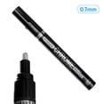 thumbnail image 1 of Art Liquid Silver Mirror Chrome Marker Smooth DIY Reflective Paint Pen para modelos de bricolaje Gra TOMSHOO 0.7mm, 1 of 7