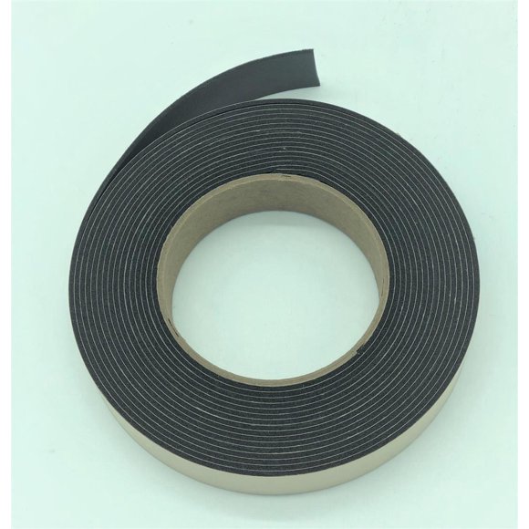HushMat Multi Purpose Tape 30300 Quiet Tape; Single Sided Foam Tape; Roll; 1 Inch Width x 20 Foot Length; Black
