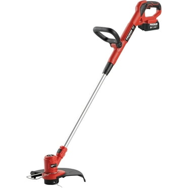 20V 12-in. Brushless Cordless Straight Shaft String Trimmer with 4.0 Ah Battery and Charger