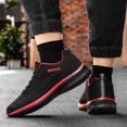 thumbnail image 5 of Men's Sneakers Breathable Knit Mesh Running Shoes with Soft Sole and Lace Up Closure for Casual Wear, 5 of 9