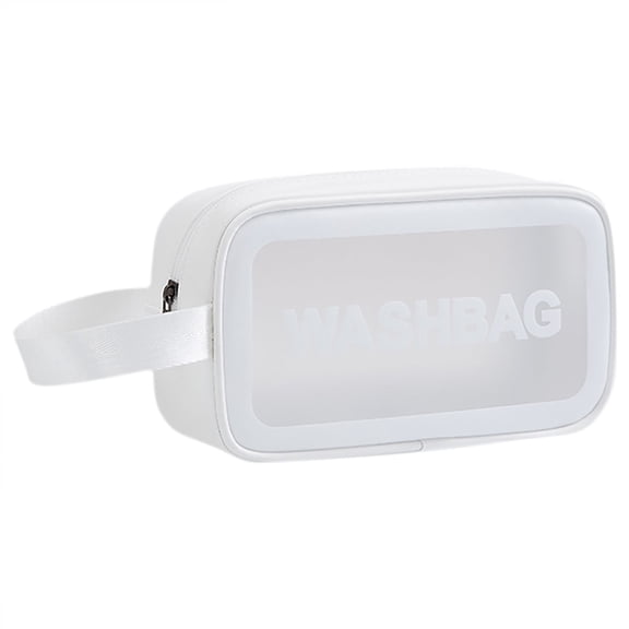 JAHH Travel Wash Toiletry Bag Women Men Translucent Waterproof Makeup Cosmetic Bags Travel Organizer for Accessories Toiletries Multi Functional Waterproof Pvc Storage