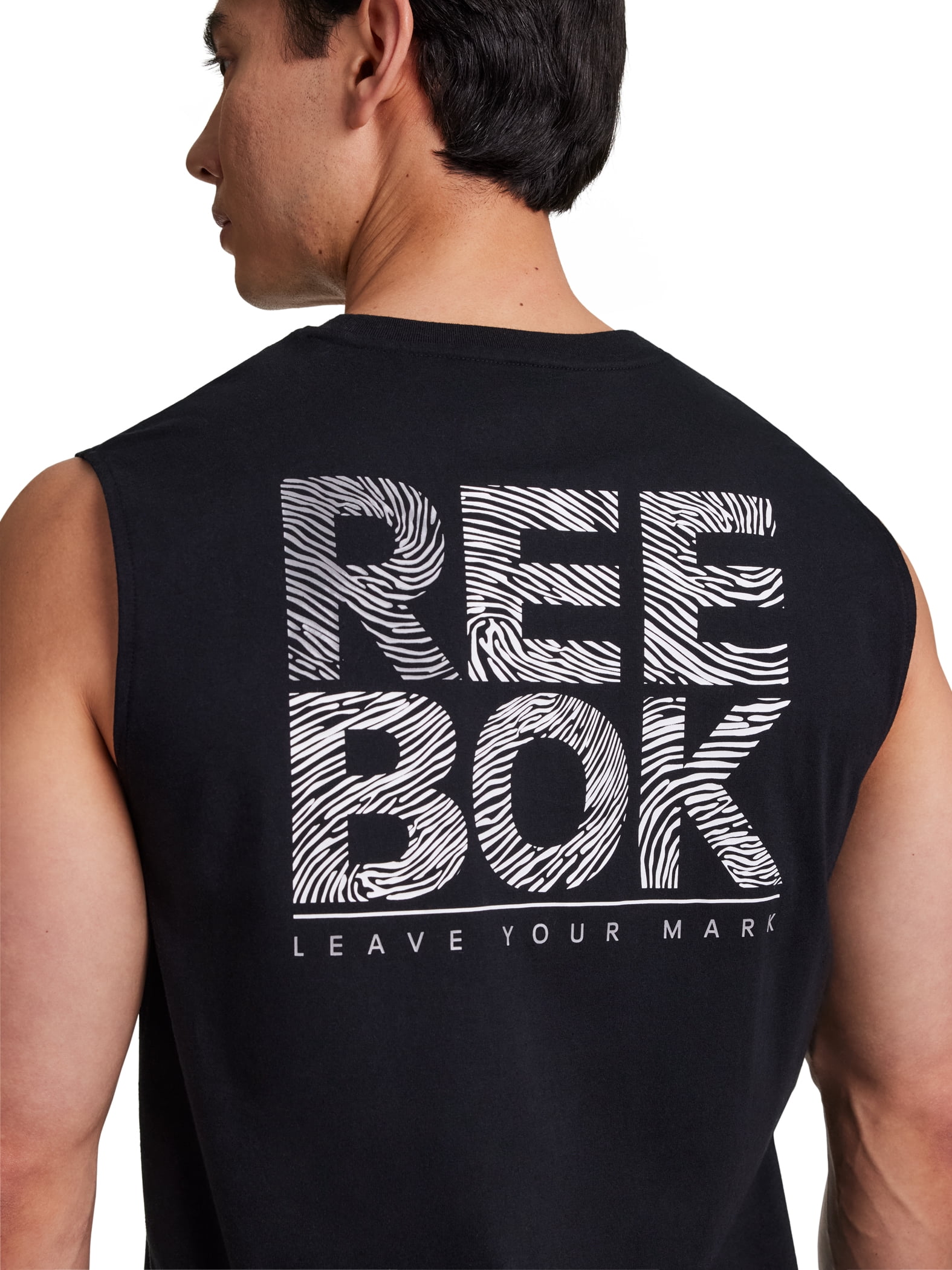 Reebok Men's and Big Men's Trace Sleeveless Graphic Muscle Shirt, Sizes XS-5XL