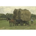 thumbnail image 3 of Nicolaas Bastert 14x11 Black Modern Framed Museum Art Print Titled - Hay Wagon (1870 - 1939), 3 of 5