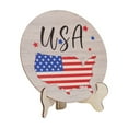 thumbnail image 2 of Sawvnm Independence Day Desktop Ornaments Wooden Decorations Suitable For Festive Desktop Surrounding Feeling Decorations Great Gift for Less, 2 of 6