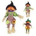 thumbnail image 6 of Farfi Scarecrow Decor Attractive Colorful with Bucket Halloween Adorable Scarecrow for Garden, 6 of 13