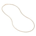 thumbnail image 2 of 14K Rose Gold Men & Women's 16" 1.40mm Hollow Snake Chain Necklace, 2 of 4