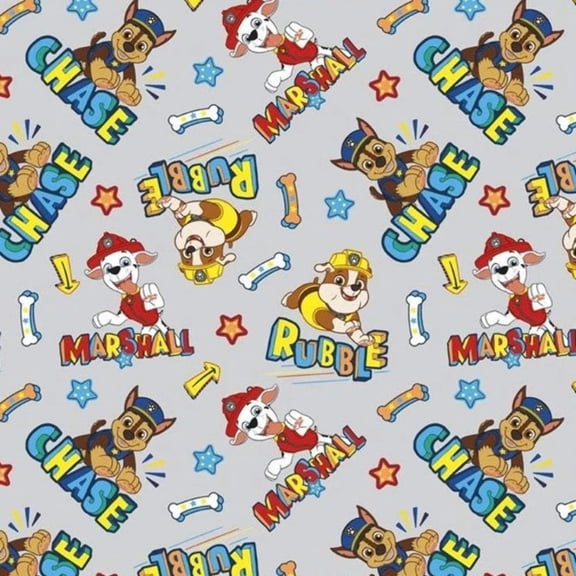 Paw Patrol Chase Cotton Fabric